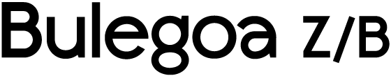 Bulegoa z/b logo