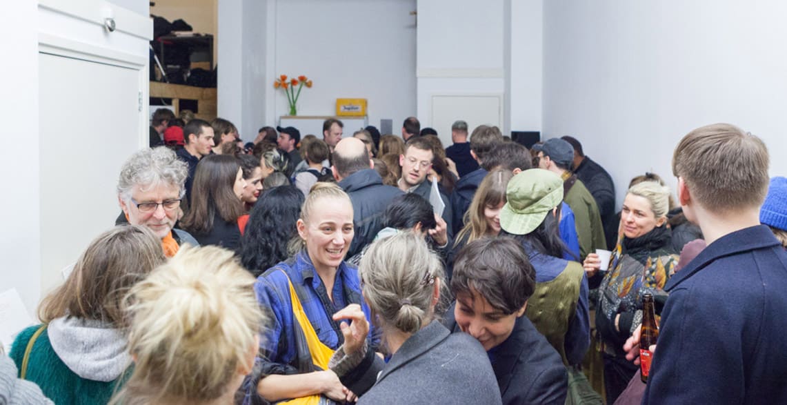 Fred Moten and Wu Tsang, ‘Who Touched Me?l’, book launch, presentation and conversation, presented as part of If I Can’t Dance’s Finale for Edition VI – Event and Duration (2015–2016), San Serriffe, Amsterdam. Photo: Florian Braakman.